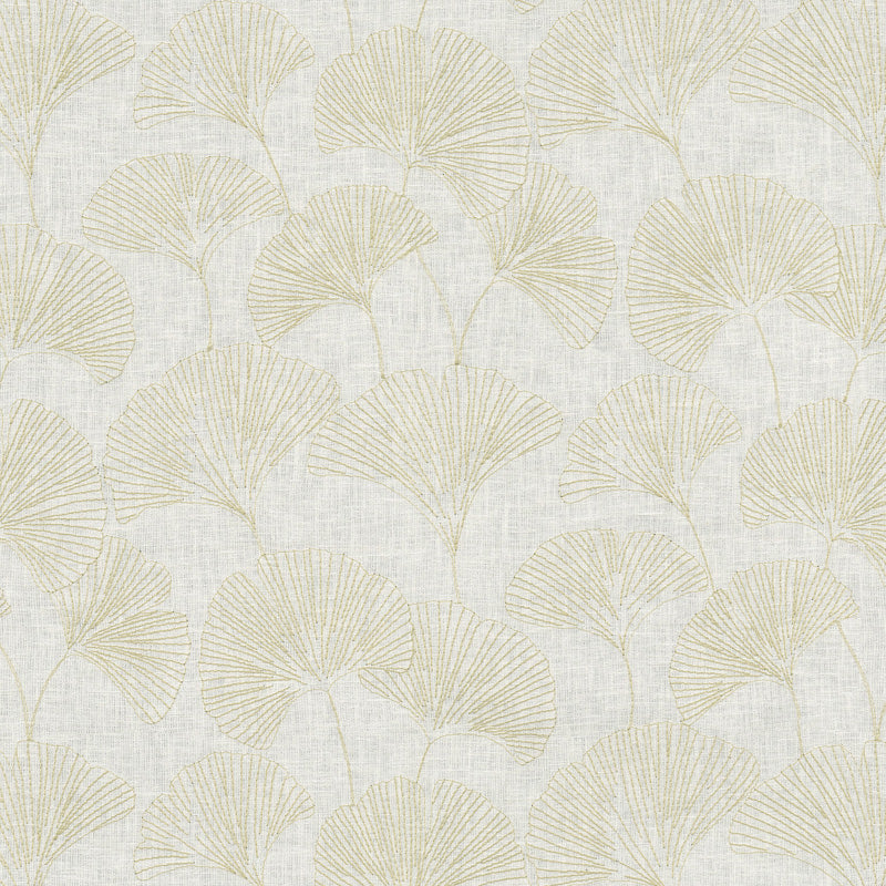 F743-02B Ginkgo Leaves - Dune