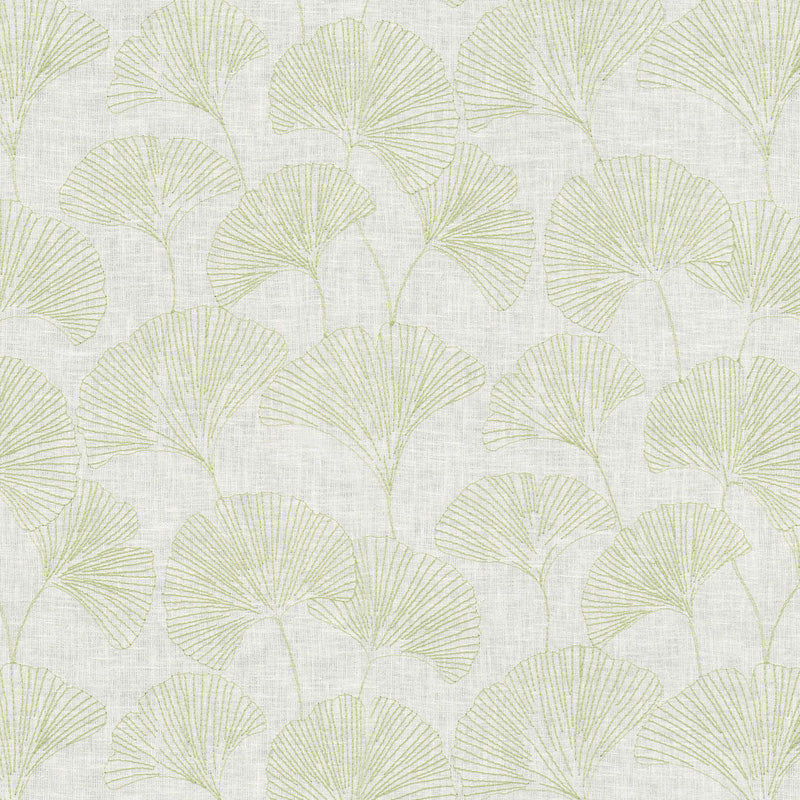 F743-02D Ginkgo Leaves - Willow
