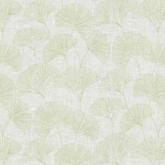 F743-02D Ginkgo Leaves - Willow