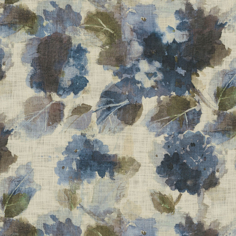 F745-04A Leaf Fall - Blue